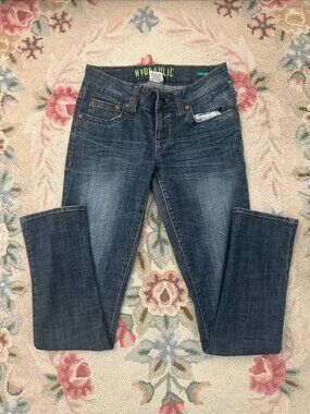 Dark Wash Taper Jeans